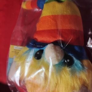 Red and Orange Plush Toy Stuffed Animal